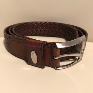 Nike Brown Leather Belt
